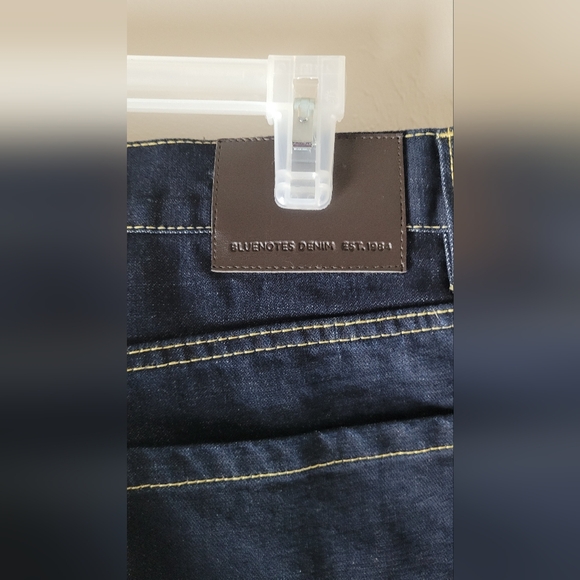 Blue Notes Men's Jeans Size 32x34 Straight Leg Blue Denim Dylan - Picture 6 of 9